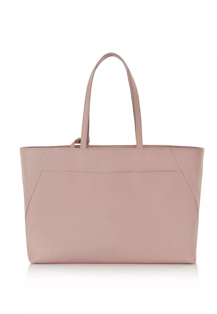 VALERIE TOTE + 14.1" LAPTOP SLV - ROSEQUARTZ