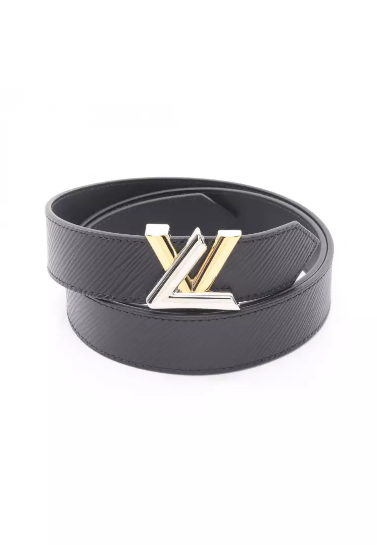 Louis Vuttion Sun Tulle belt Louis Vuitton Belt White Sun Tulle Initial Damier Azur  main image 3