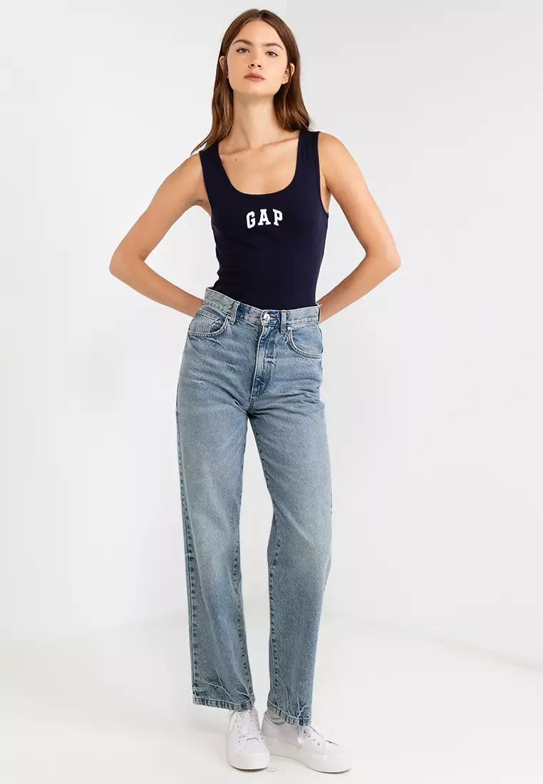 Logo Boyfriend Tank Top