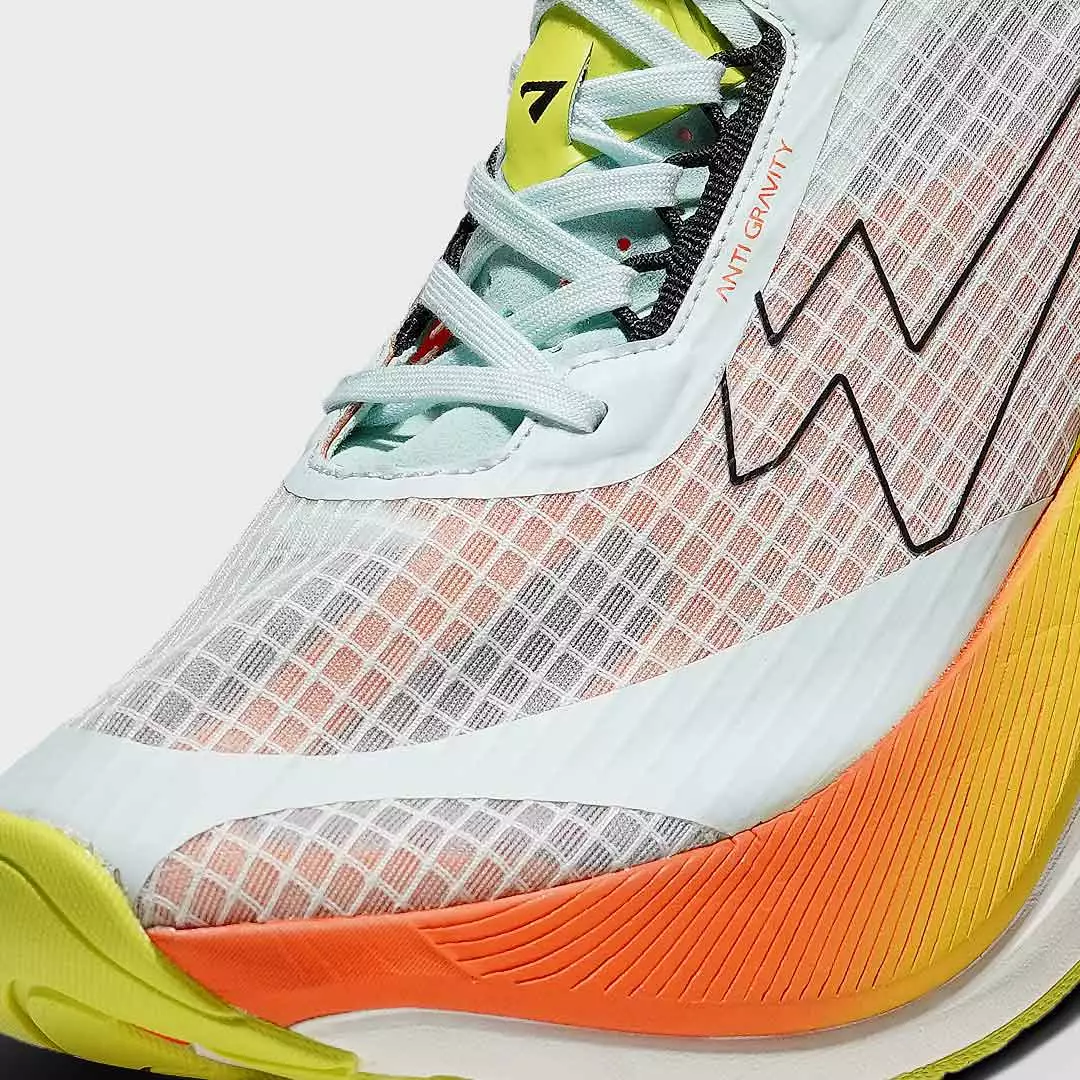 Eagle Sepatu Lari Alpha ST - BIRU MUDA/ORANYE/HIJAU