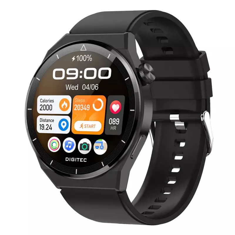 Jual Digitec Digitec Legacy Black Smartwatch Original 2025