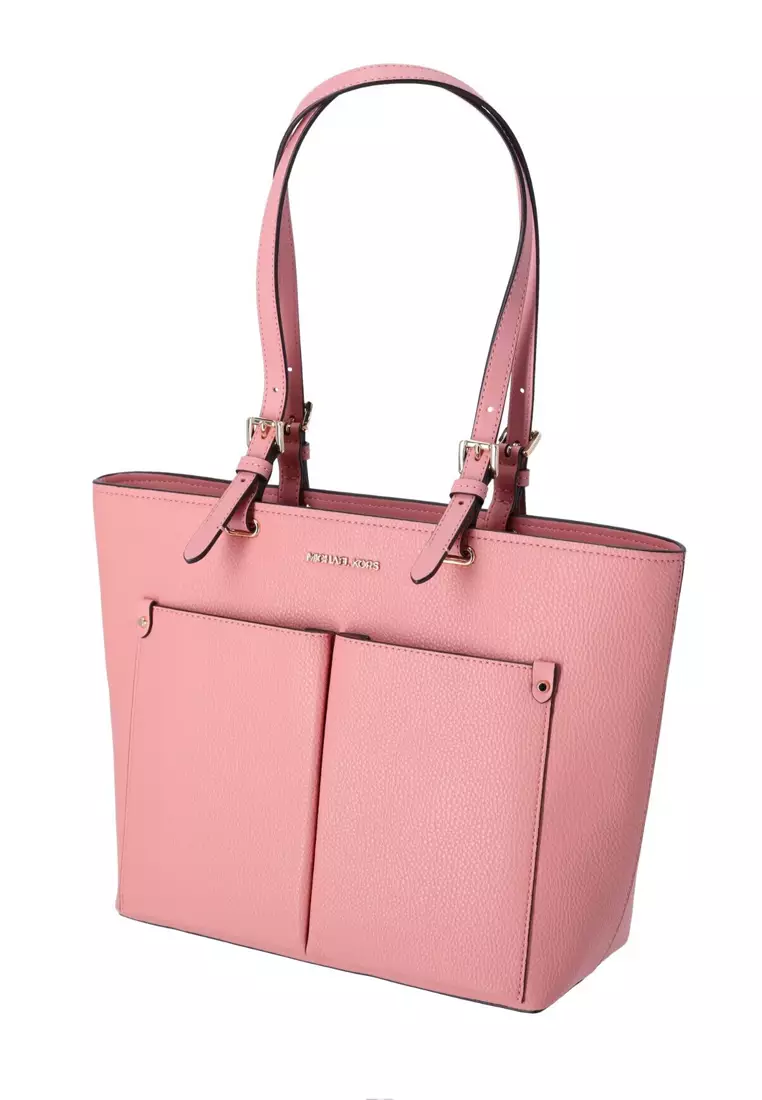MICHAEL KORS Jet Set Medium Pocket Tote Bag - Primrose 2026 | Buy