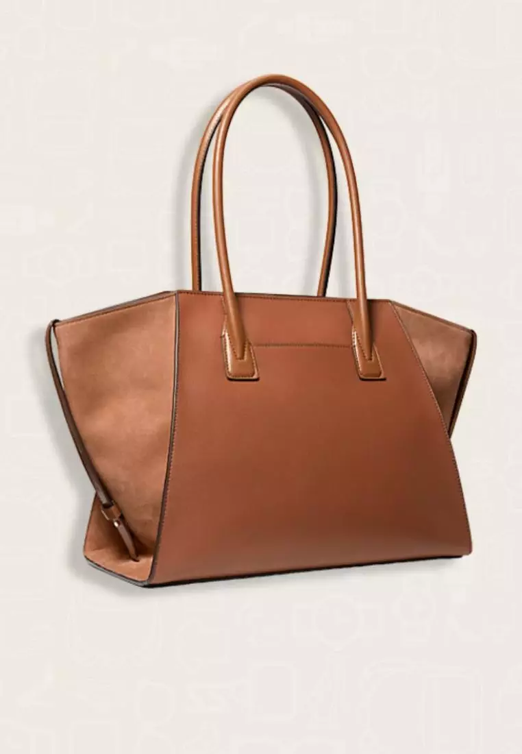 Jual Michael Kors Michael Kors Avril Extra-Large Leather Top-Zip