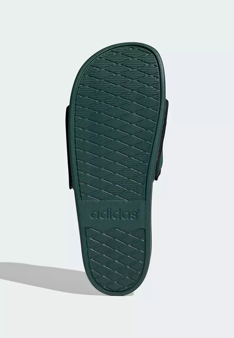 Buy ADIDAS Lifestyle Adilette Comfort Slides Unisex Green JS1143 Online ...