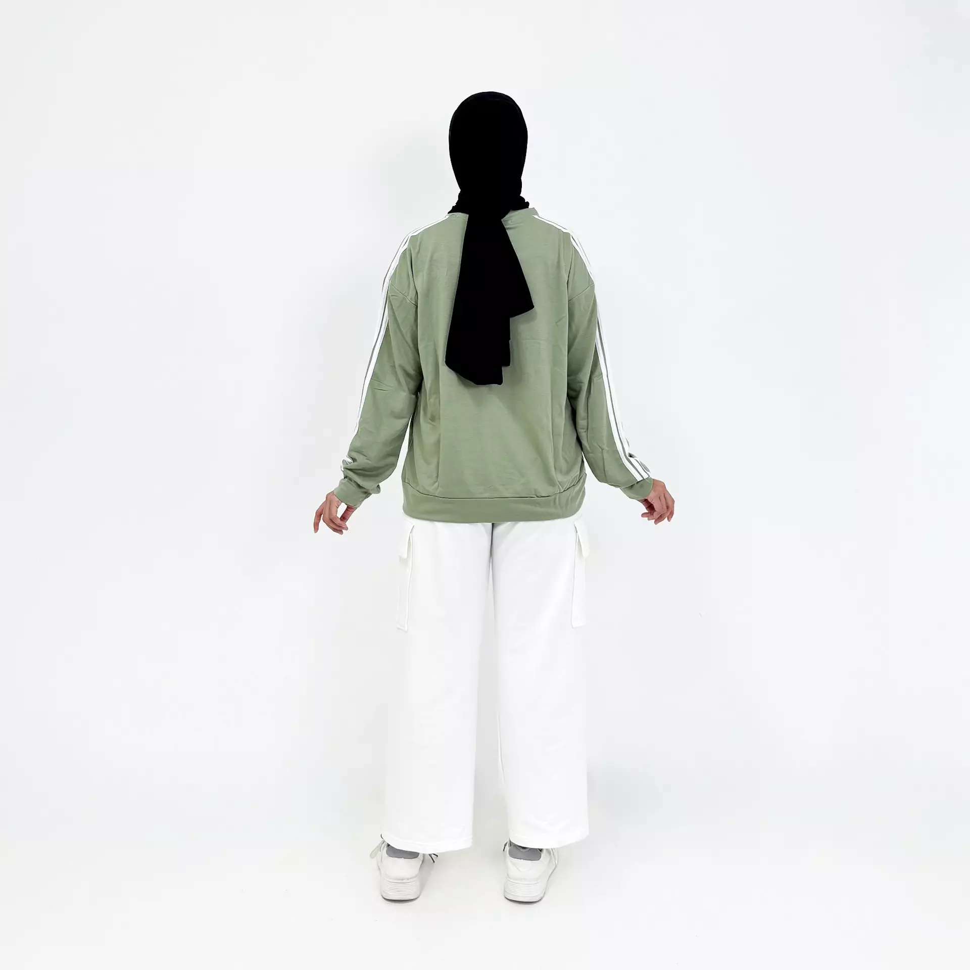 Set Sporty Cargo Joana - Setelan Training Olahraga M-XXL SAGE