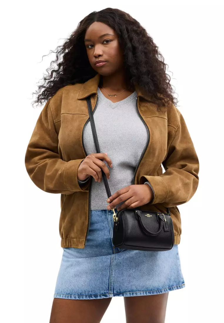 Mini Rowan Crossbody Bag - Black