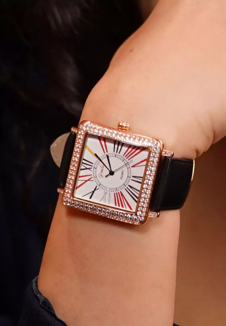 Cartier women's sale rose gold watches