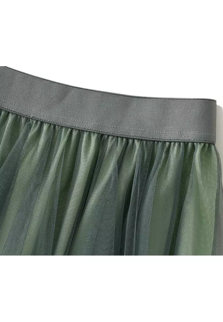 Gradient Fairy Mesh Tutu Skirt AF1365
