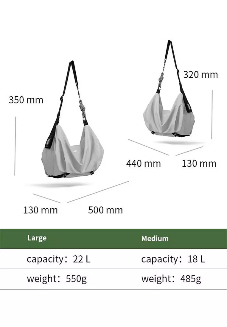 NIID - VIA- 多用途健身袋 18L - 橄欖綠色