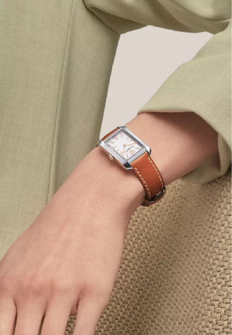 Baume & Mercier Hampton Quartz Leather Women's Watch M0A10472
