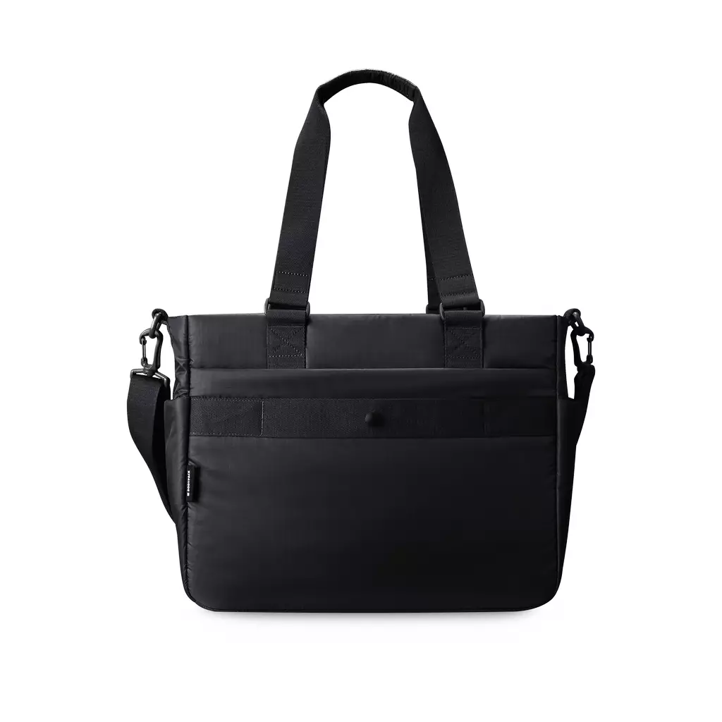 Oblivate Laptop Shoulder Bag 14-Inch Tas Selempang Kerja Kuliah Sekolah Praktis 17 L - Hitam