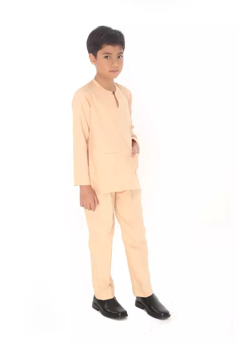 Baju Melayu Moden Teluk Belanga For Kids