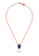 Aquae Jewels pink Necklace Empress Pearls on 18K Gold, Diamonds & Precious Stones - Emerald - Sapphire - Ruby - Onyx - Rose Gold,Sapphire,Rose Pearl F9858ACA71F4CEGS_2