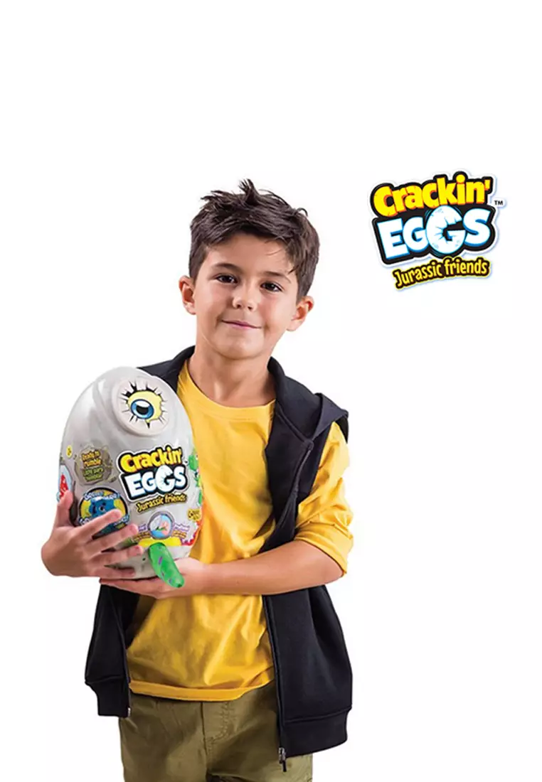 Crackin Eggs Dino Jurrasic Friends Roarasaurus - Mainan Telur Boneka