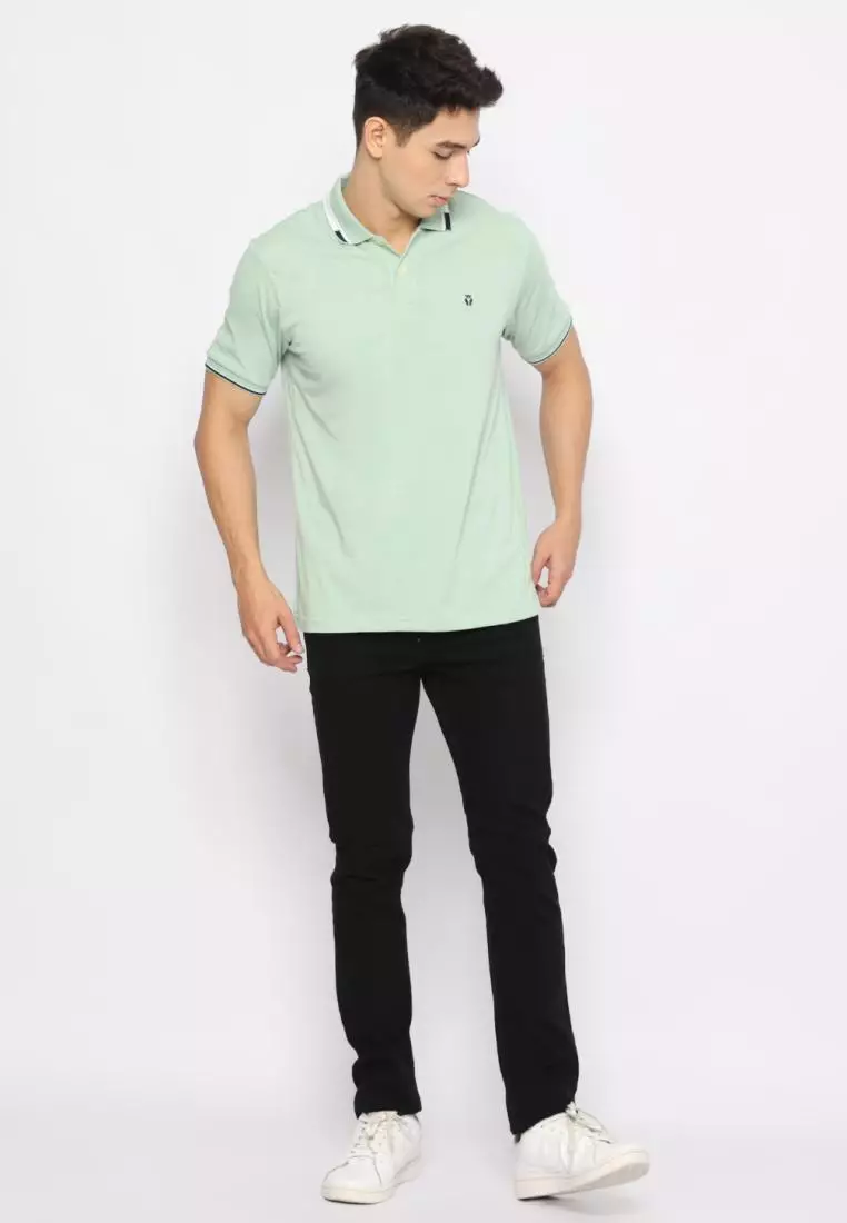 Matsuda Kaus Kerah Pria Polo Shirt Chino