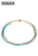 Blue Gold Melon Orange