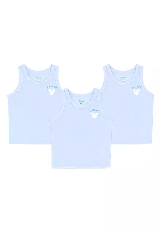 Baby Boy Licensed Newborn Essentials Sando Pack of 3