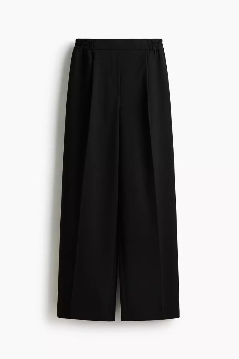 Tailored pull-on trousers
