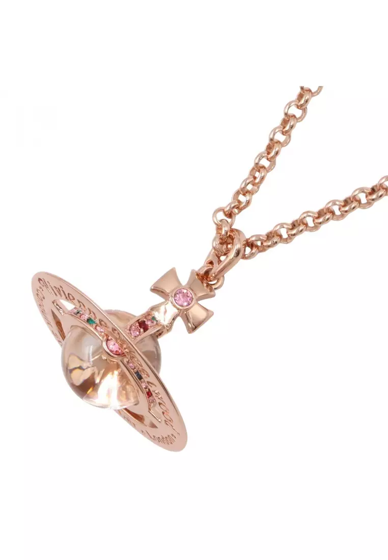 Vivienne Westwood Pre-Loved Vivienne Westwood necklace brass Pink