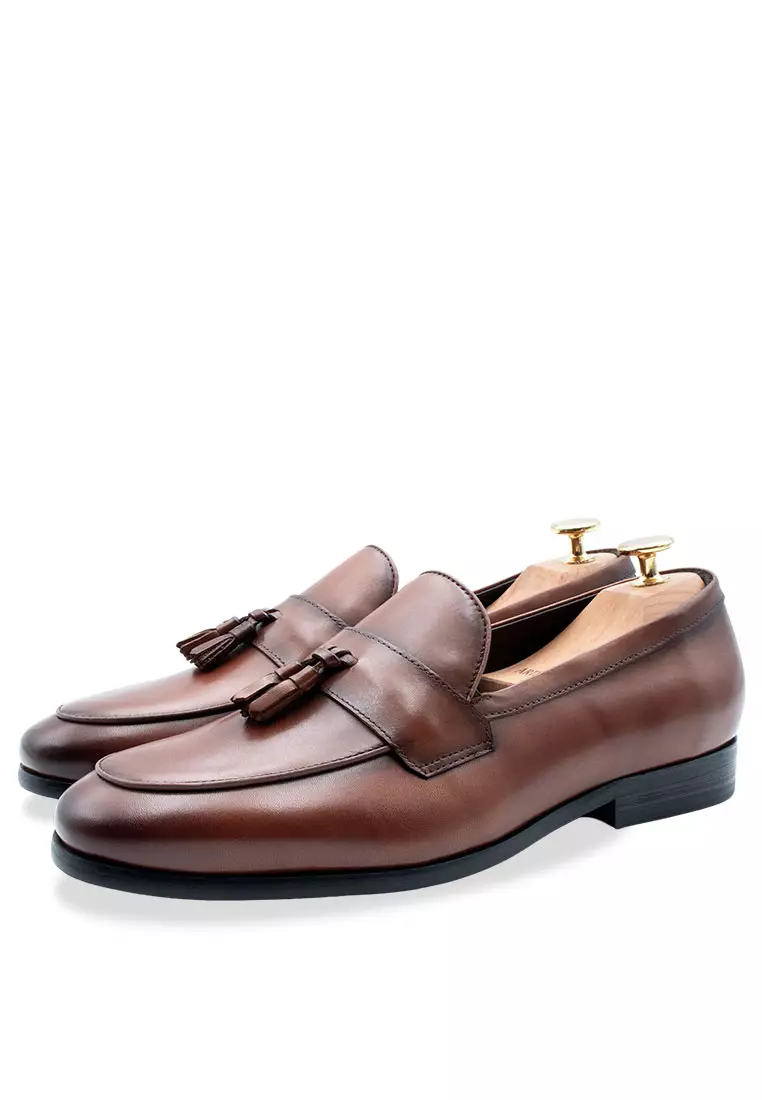 Camarada Chestnut Tassel Loafer