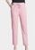 Twenty Eight Shoes pink VANSA Ice Silk Cotton Linen Ankle Pant VCW-PYMS9 4E4C4AAE11A4D8GS_1