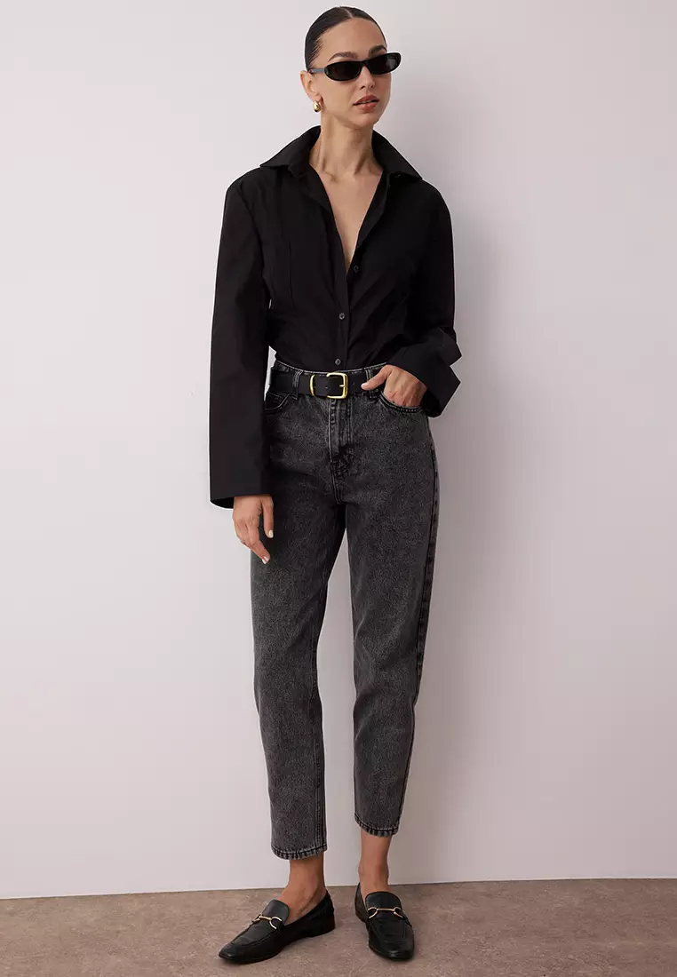 High Waist Mom Jeans