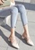 Halo beige Elegant Pointed Toe Heels 1D38DSHE77923DGS_2