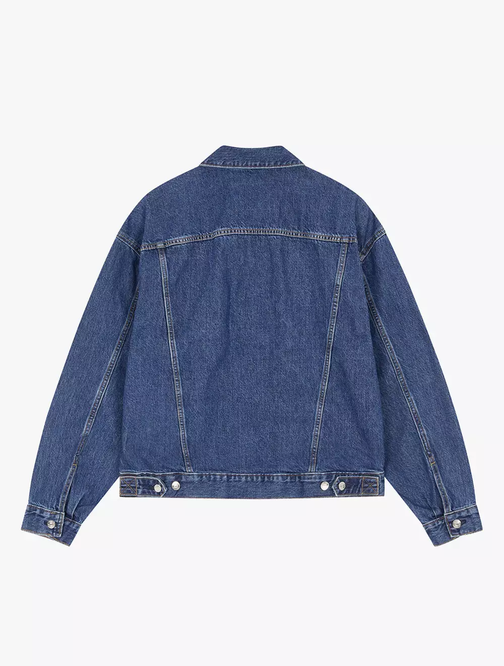 Calvin Klein - 90's Denim Trucker Jacket - Blue - blue