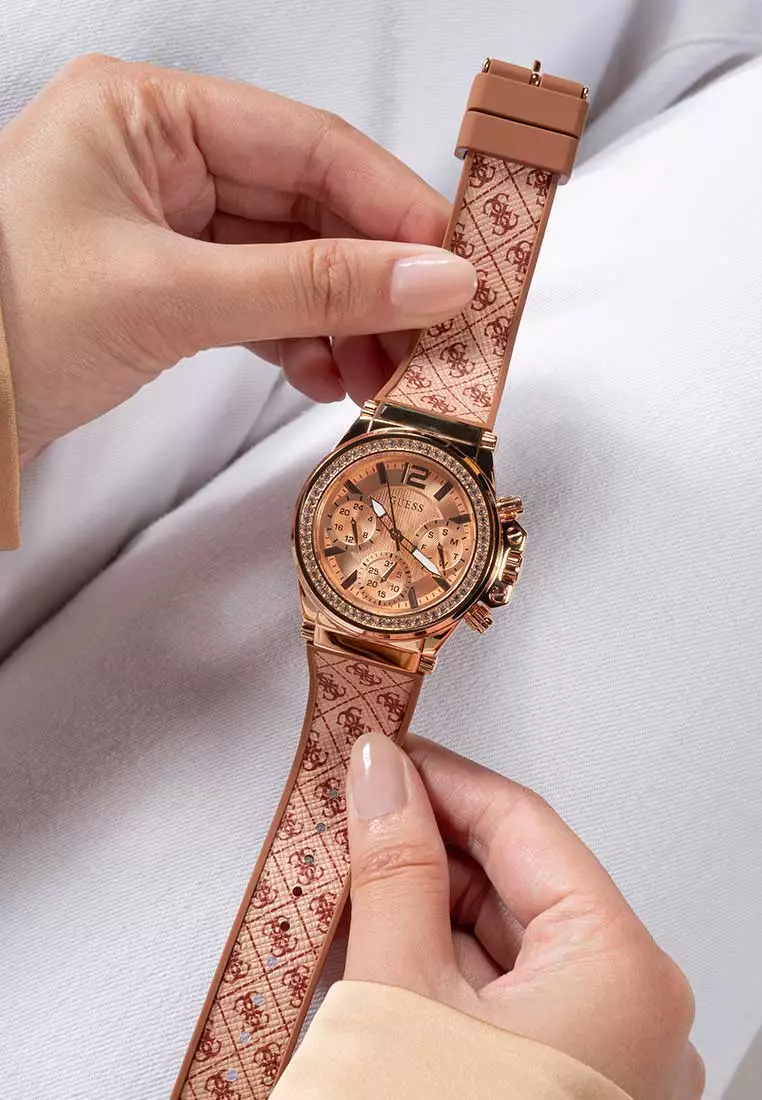 GUESS Ladies Watch CHARISMA  Brown - GW0699L2