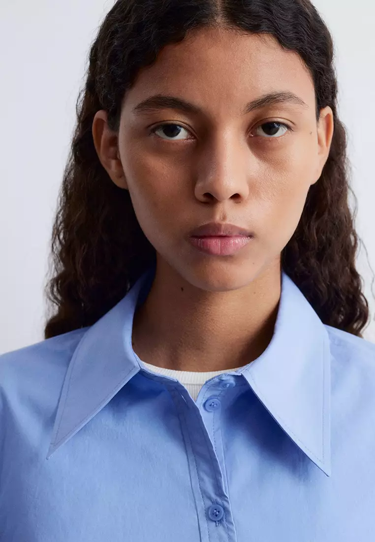 Asymmetrical Cotton Shirt