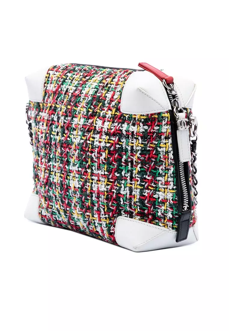Pre-Loved Chanel Tweed Street Allure Camera Bag