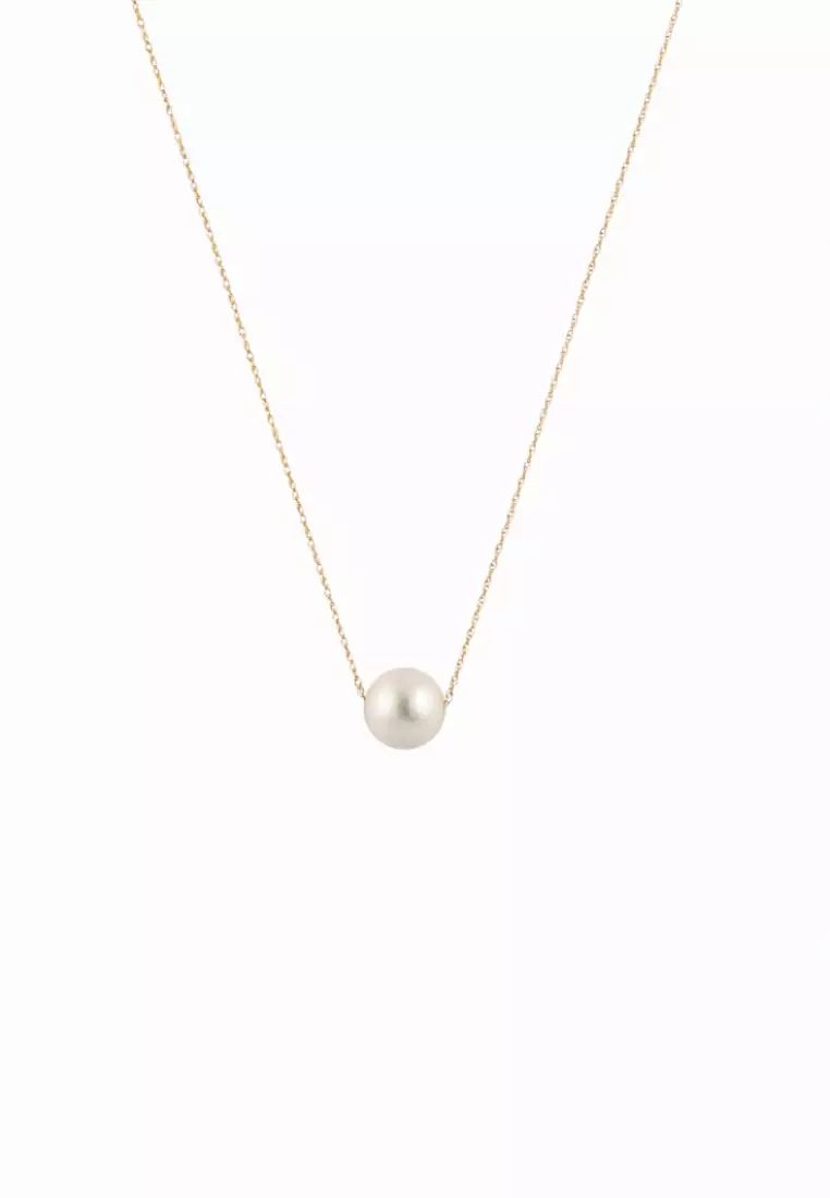 Sola 18K Gold Freshwater Pearl Dainty Necklace