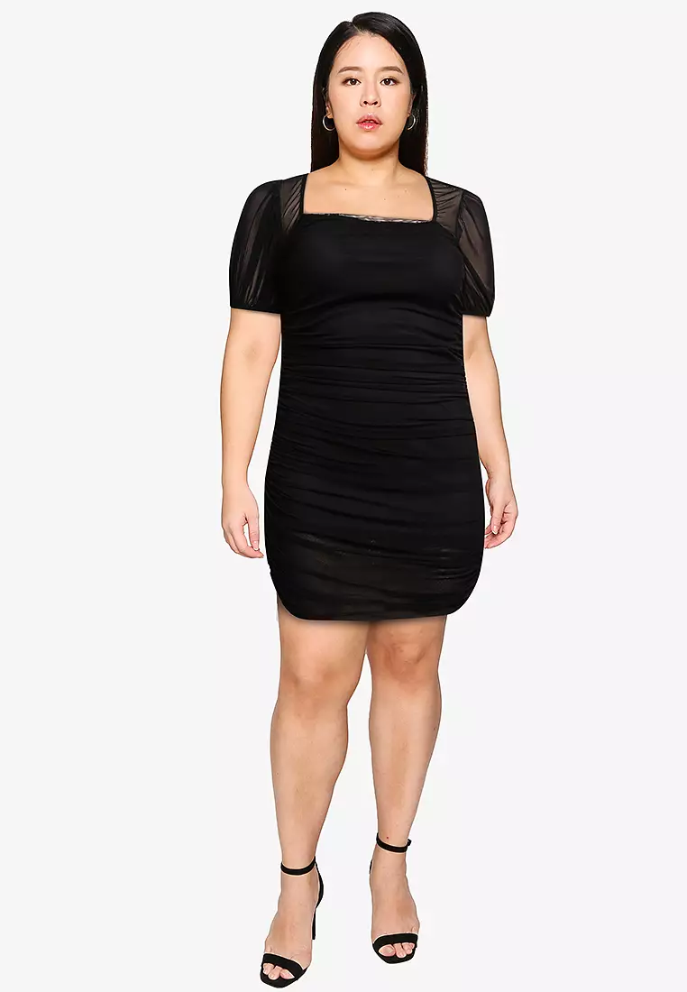 Buy MISSGUIDED Plus Size Ruched Mini Dress 2024 Online ZALORA