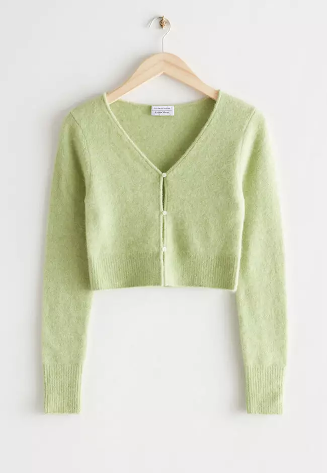And other shop stories cropped cardigan