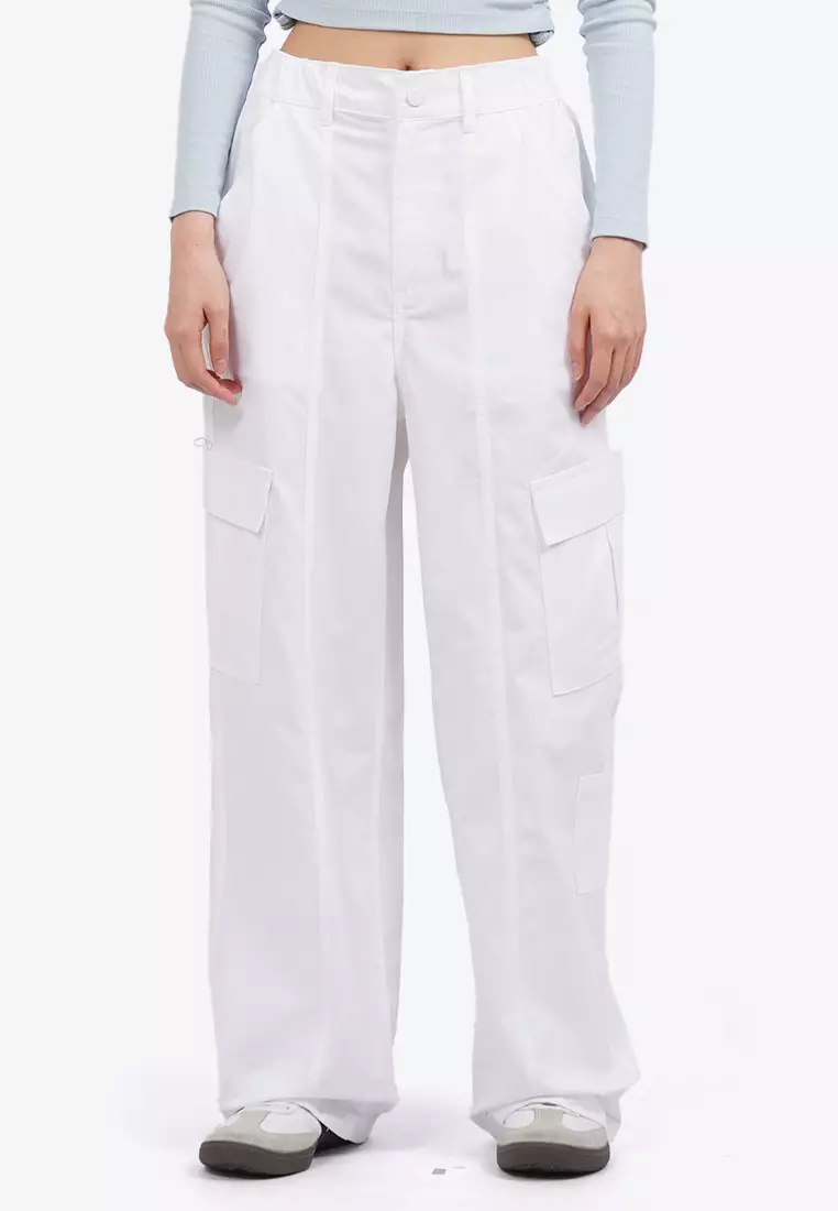 High Waist Loose Cargo Pants