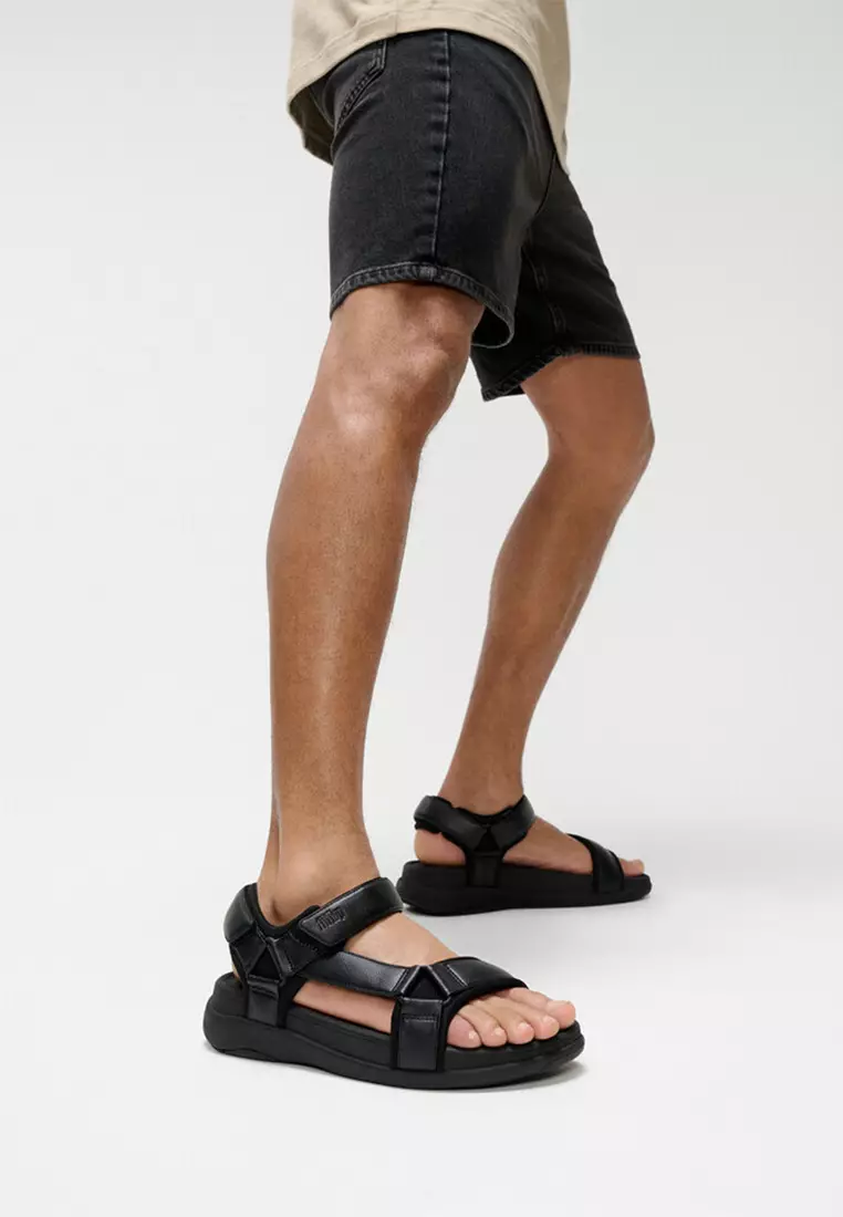 F-mode Go Mens Adjustable Back-strap Sandals