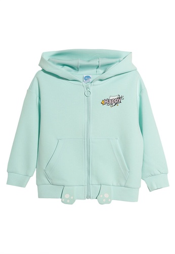 361° green Little Kids Knit Hoodie B9475KA695ECCAGS_1
