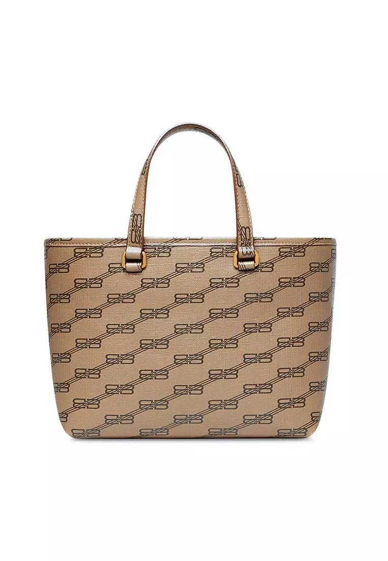 Balenciaga Balenciaga Signature East West BB Monogram Tote Bag in