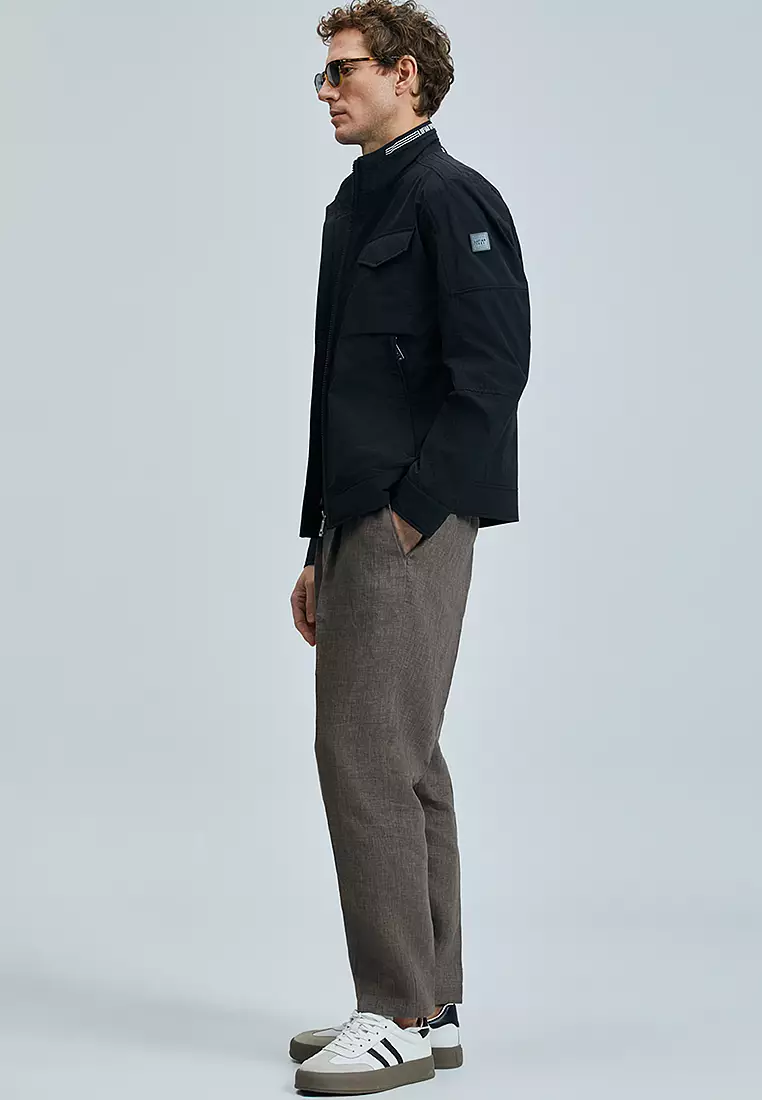 Multi-Pockets Zipper Jacket