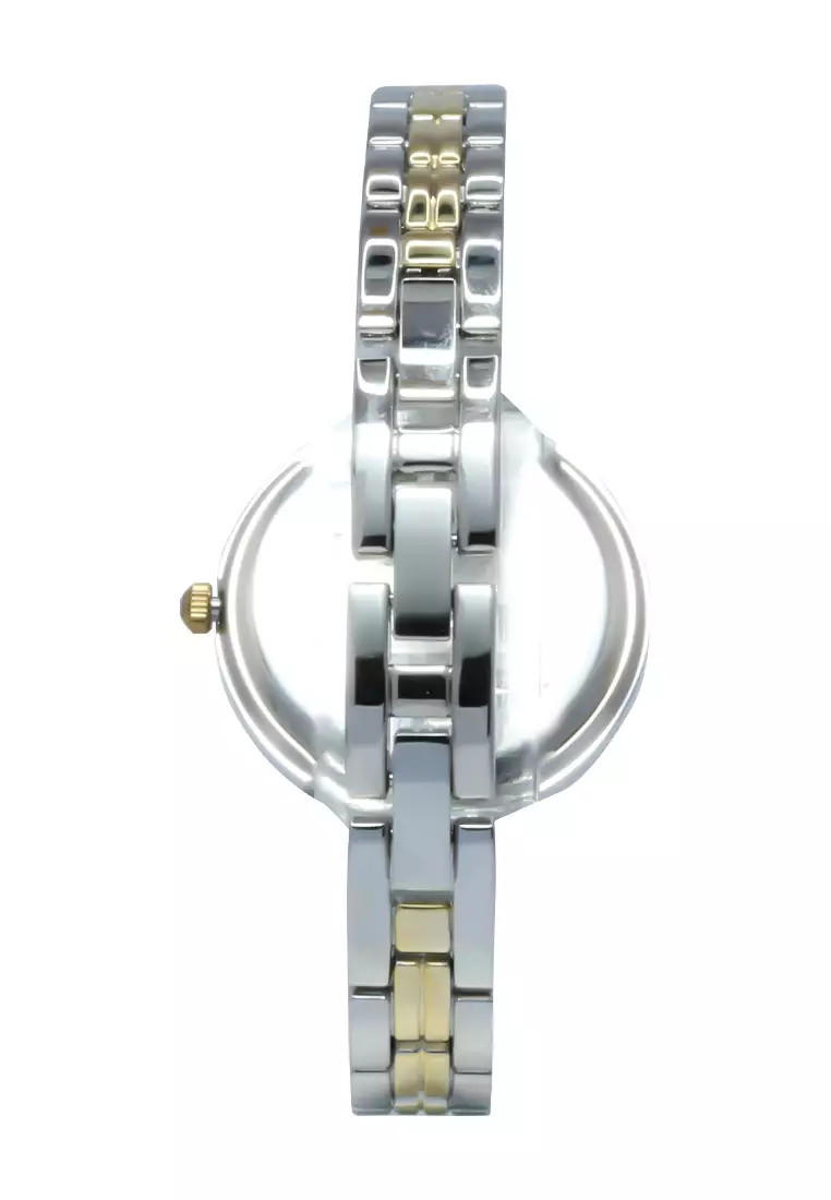 Buy Timex Timex Viewpoint Two Tone Metal Analog Quartz Watch For Women ...