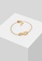 ELLI GERMANY white Bracelet Infinity Symbol Zirconia Crystal Gold Plated 7451CAC7FDCC9DGS_7