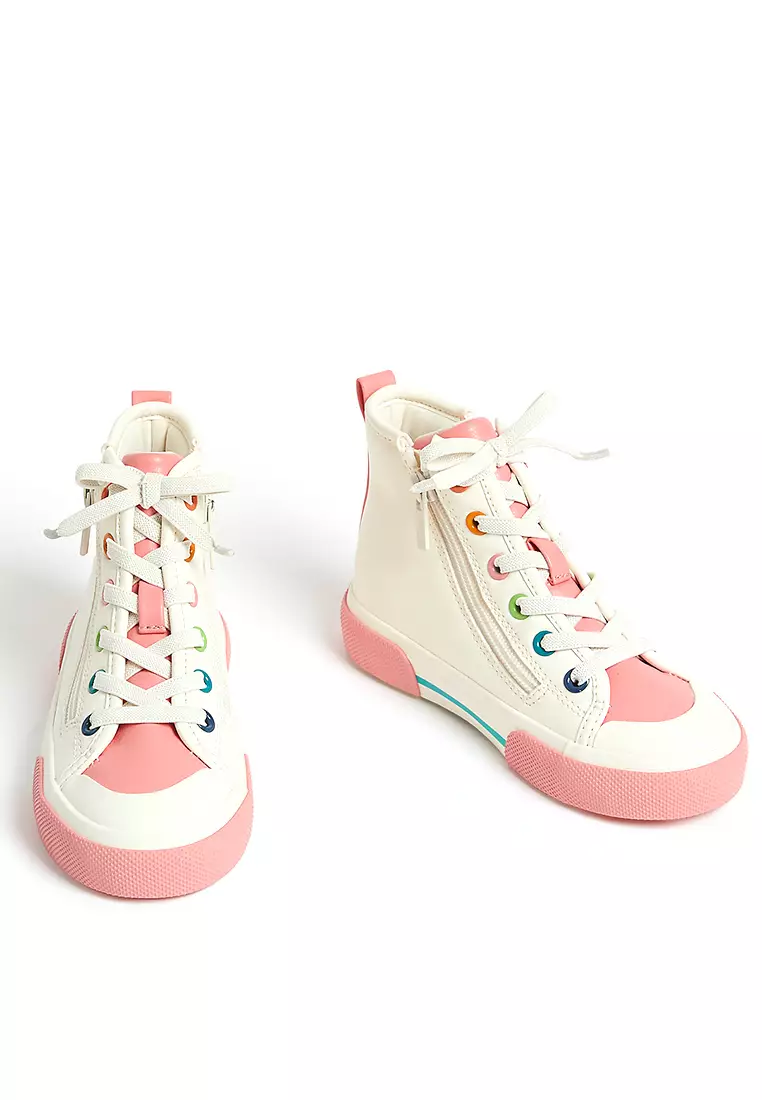 Kids' Adaptive Freshfeet™ High Top Trainers