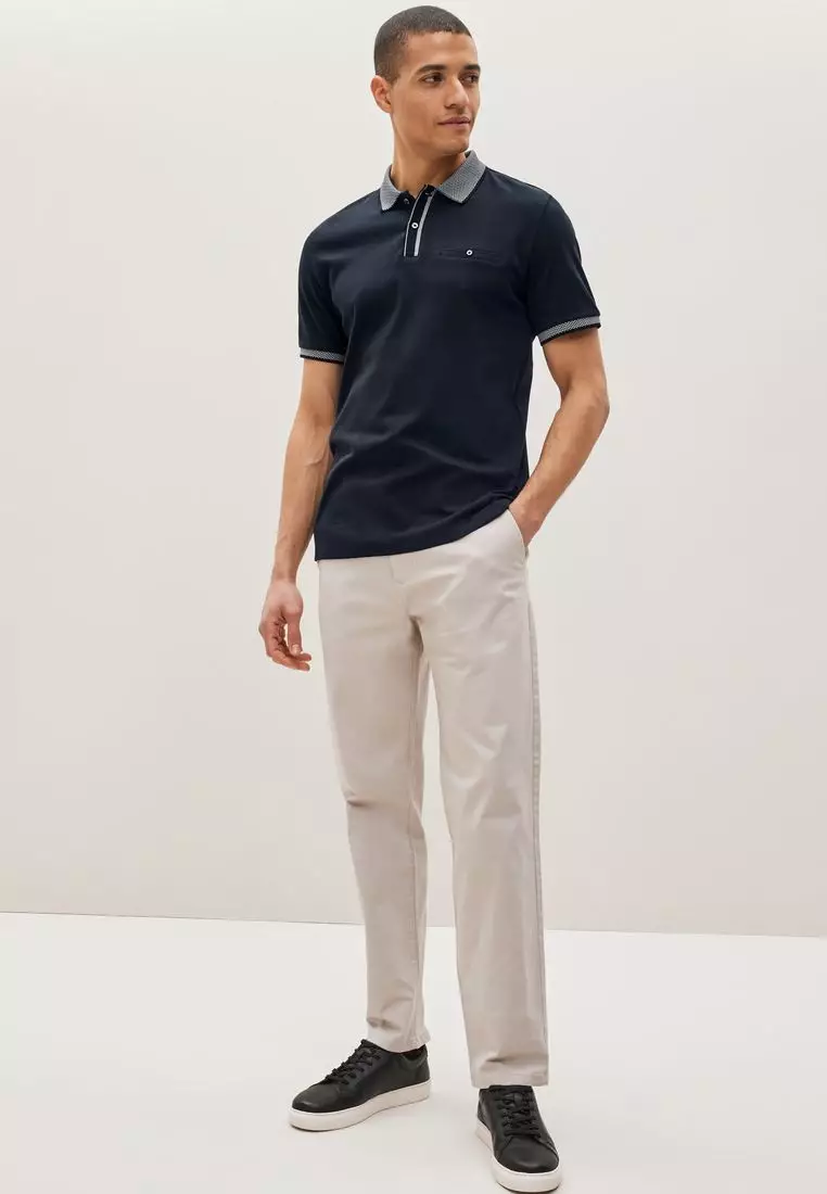 NEXT Smart Collar Polo Shirt 2024 | Buy NEXT Online | ZALORA Hong Kong