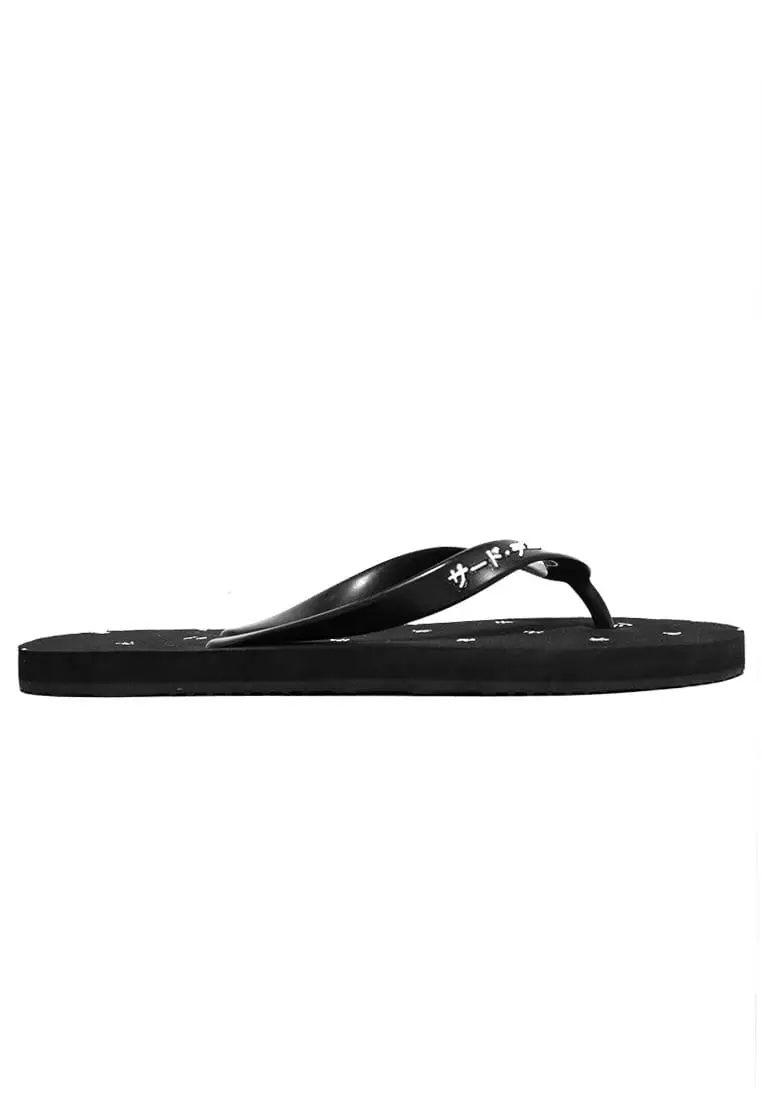 AMB05 Sandal Jepit Pria Hitam Katakana