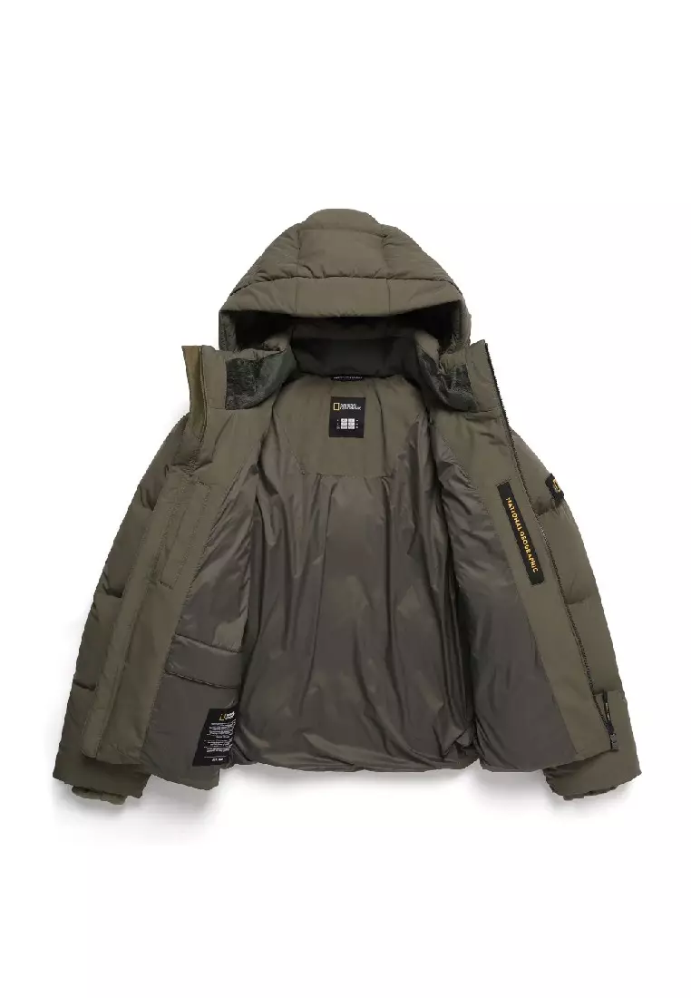 Unisex CAYMAN Detachable Hood Down Jacket