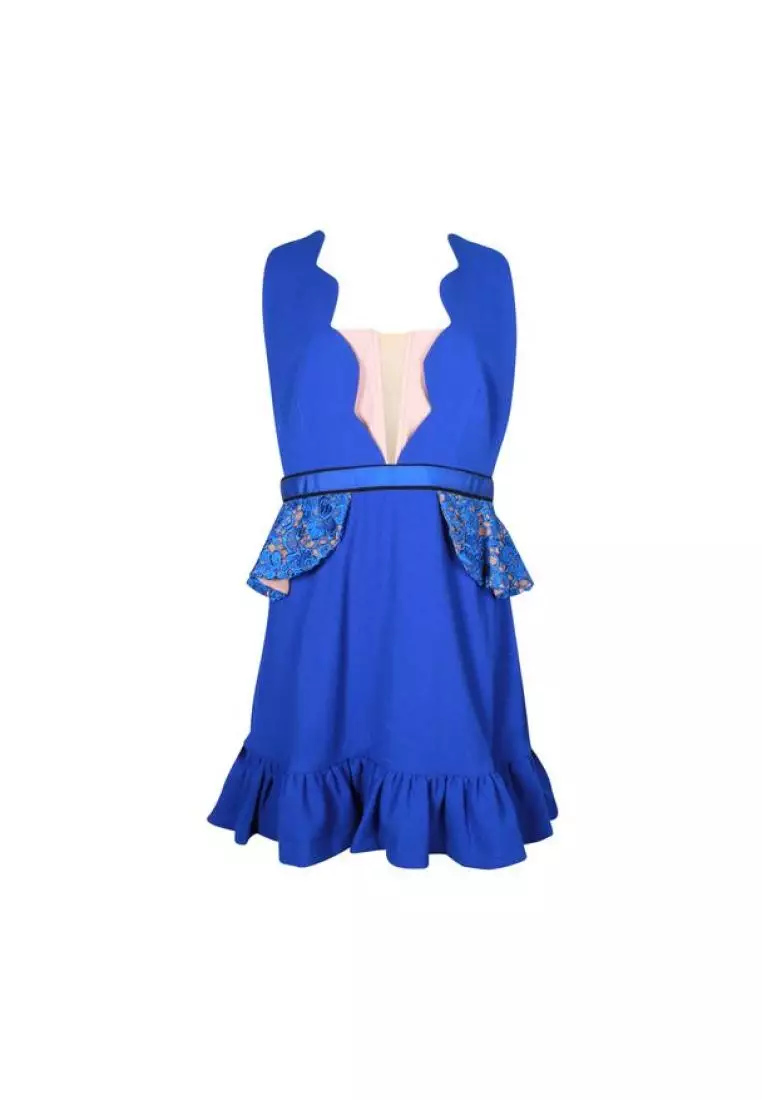 Electric blue deals mini dress