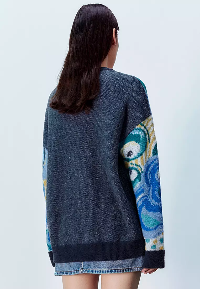 Buy Urban Revivo Graphic Print Sweater Online ZALORA Malaysia