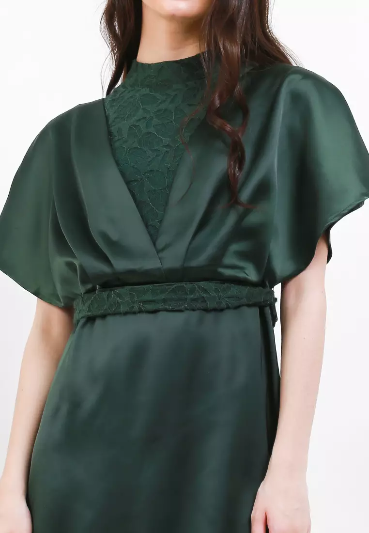 Dress With Flared Sleeves