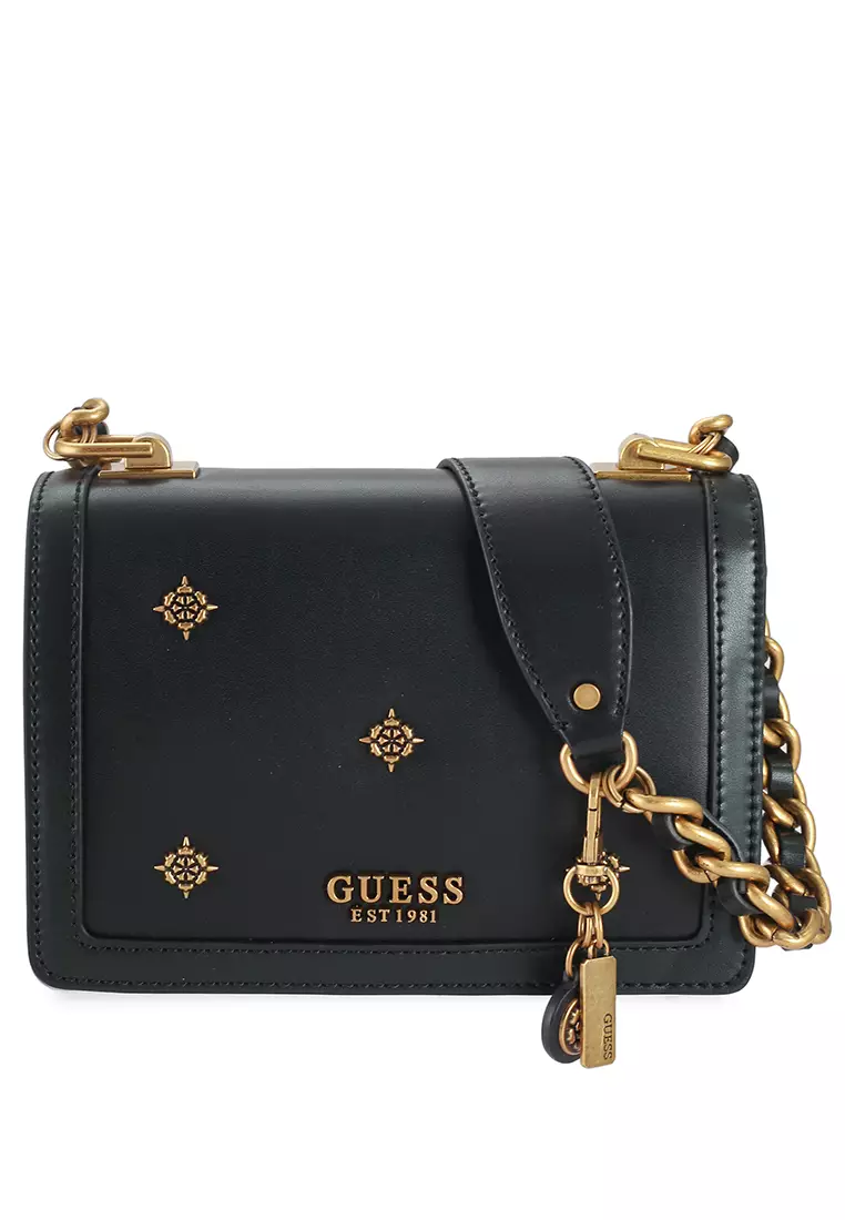 Guess est 1981 crossbody bag clearance