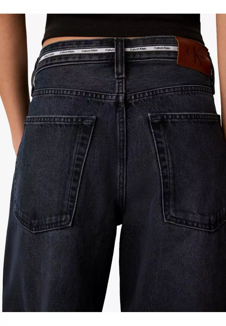 Jual Calvin Klein Calvin Klein - Twisted Low Rise Baggy Jeans Original ...